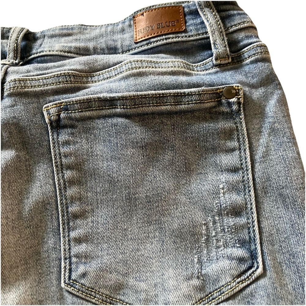 Judy Blue Bootcut Jeans Women's 13/31 High Rise Light Wash Denim Western - Picture 9 of 10